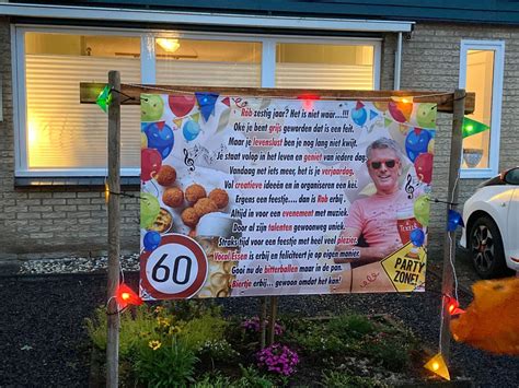 spandoek 60 jaar vrouw|Spandoek maken 